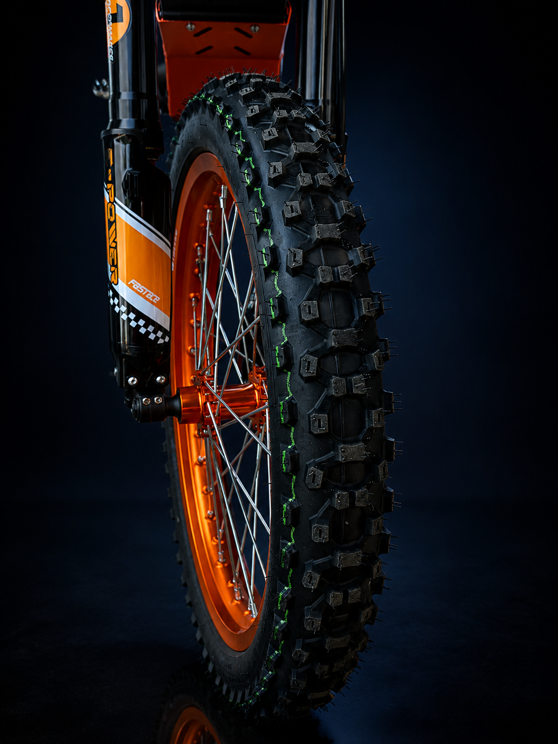 SkyLeap Front Wheel close